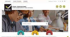 Desktop Screenshot of editions-hatier.fr